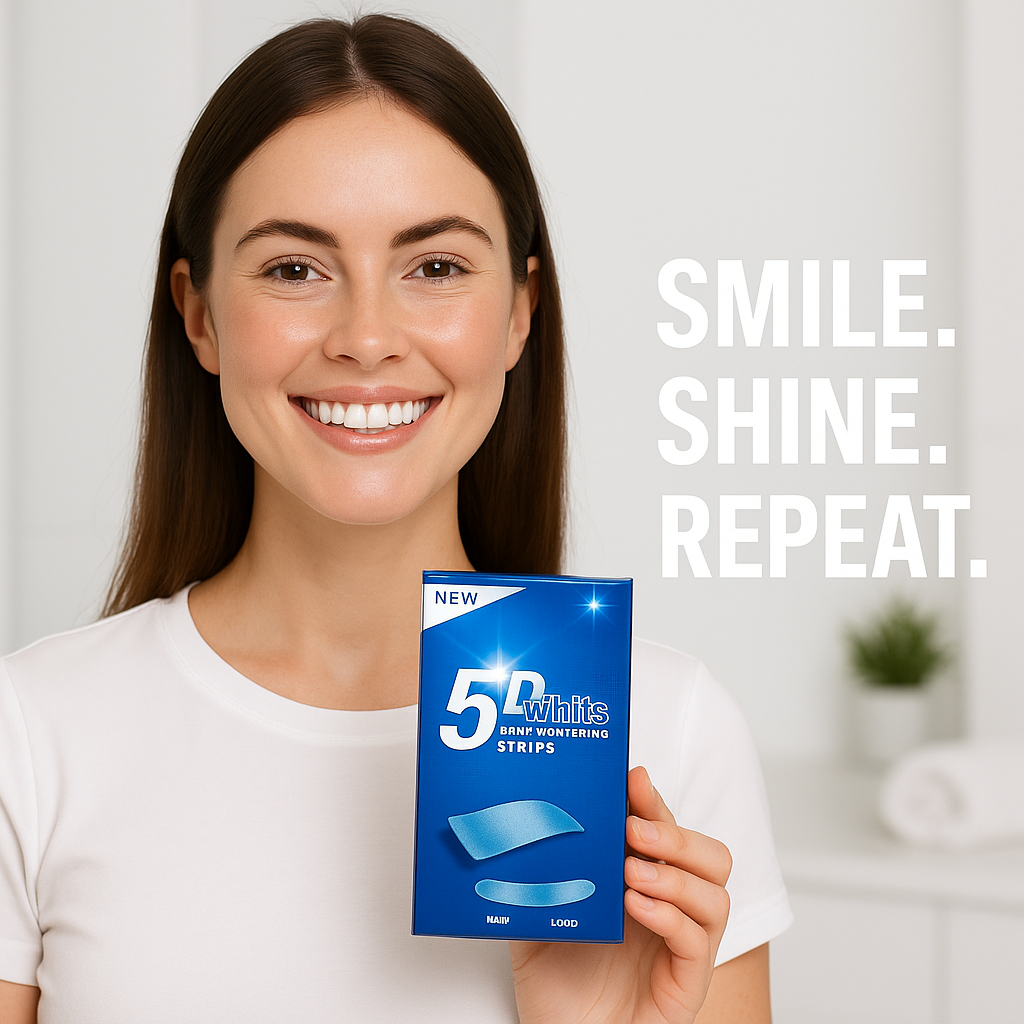 5D Gel Teeth Whitening Strips